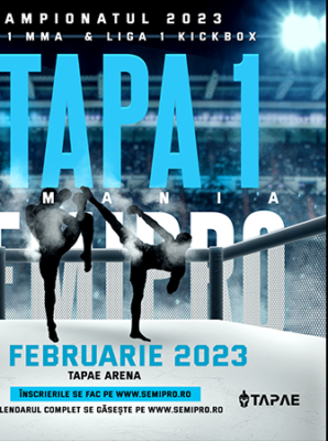 CAMPIONATUL 2023 SEMIPRO - Liga 1 MMA, Liga 1 Kickbox